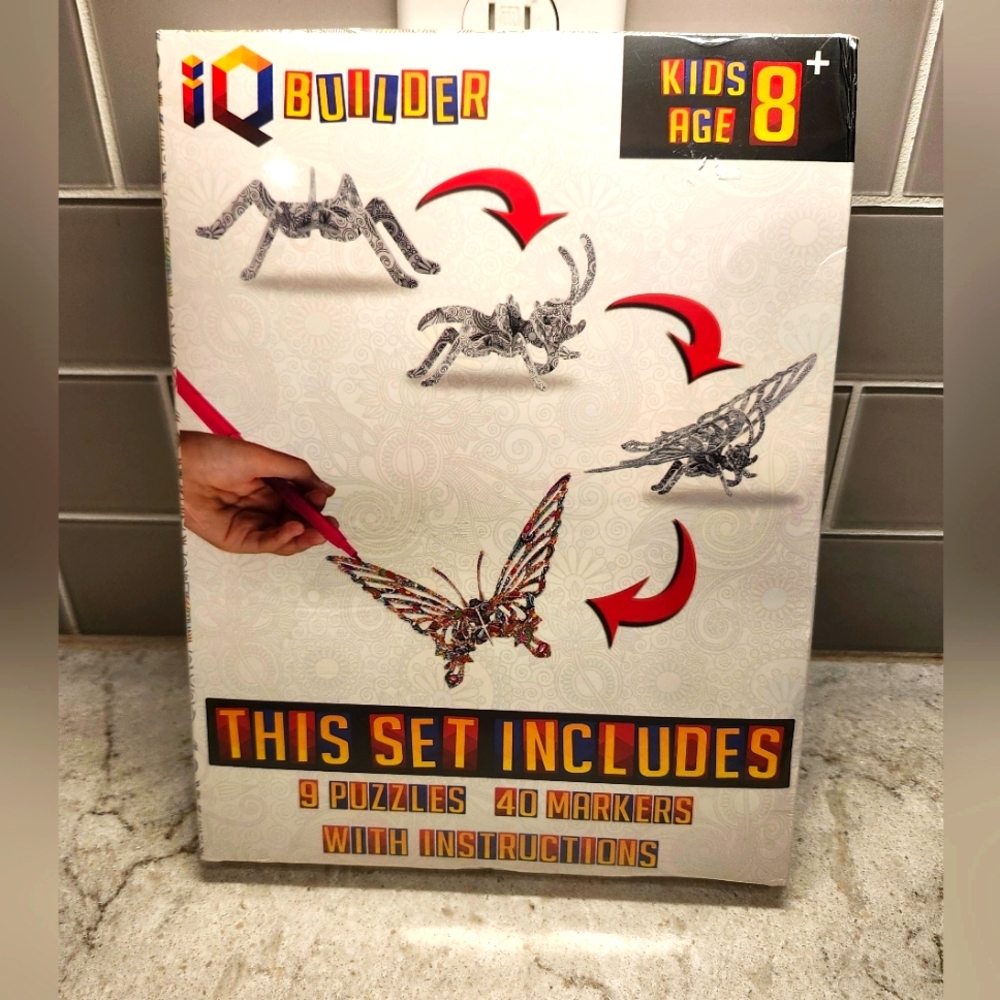 IQ Builder 3D Puzzle 90 Piece
